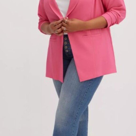 Pink Torrid Size 3 work blazer - Picture 3 of 5